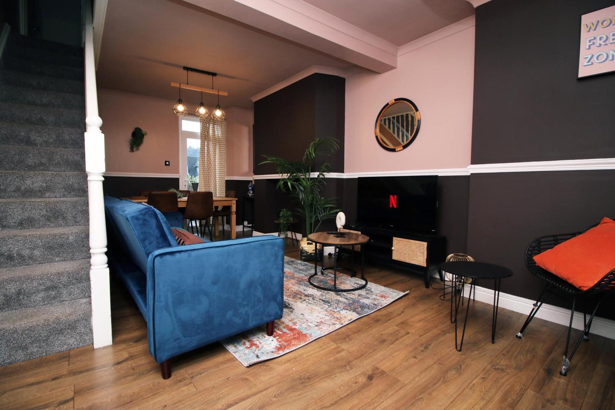 Cosy 3Br Home, Scenic Views, Ideal For Walks & Work Abertillery Luaran gambar